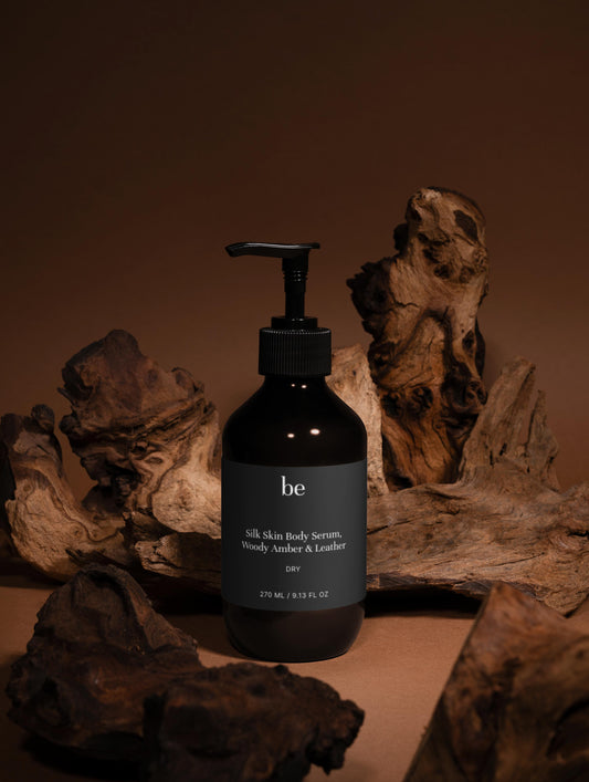 Silk Skin Body Serum, Woody Amber & Leather